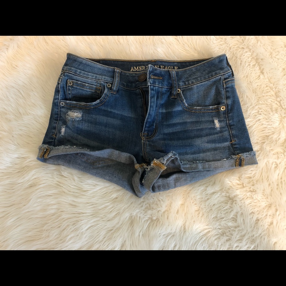 American Eagle Jean Shorts Size 4